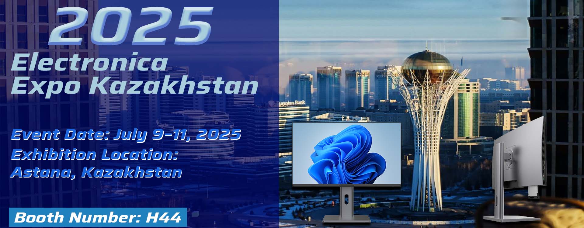 Experience Cutting-Edge Display Technology at 2025 Electronica Expo Kazakhstan